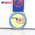 USA Oklahoma Custom Metal Karate Medaille Trophäen Auszeichnungen